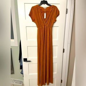 Baltic Born Athena Dress in Saffron size Medium NWT